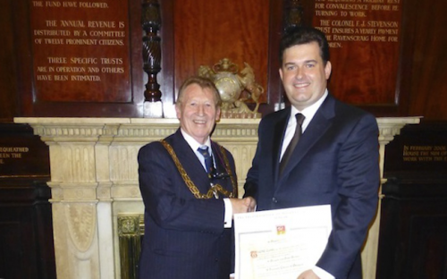 Read more about the article Anthony Bailey receives Freedom of City of Glasgow