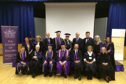 Read more about the article Anthony Bailey awarded an Honorary Fellowship by The College of Teachers