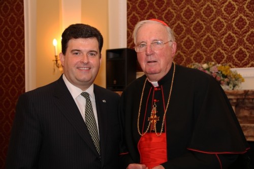 Read more about the article Anthony Bailey jointly hosts with Hungarian Ambassador a reception for Cardinal’s 80th birthday