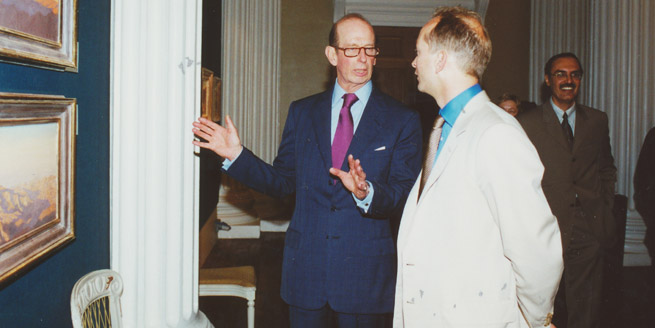 You are currently viewing HRH The Duke of Kent visits Painting & Patronage exhibition in London