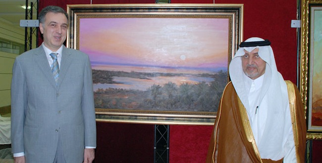 You are currently viewing President of Montenegro opens Painting & Patronage exhibition at Alfaisal University