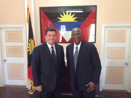 Read more about the article Anthony Bailey visits Antigua & Barbuda