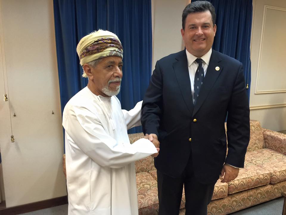 You are currently viewing Montenegrin Special Envoy Anthony Bailey visits Oman